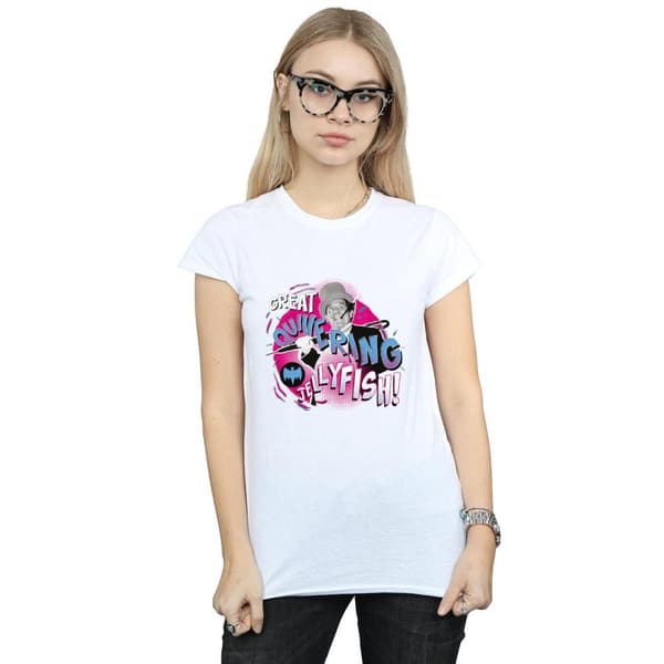 DC Comics Womens/Ladies Batman TV Series The Penguin Jellyfish Cotton T-Shirt