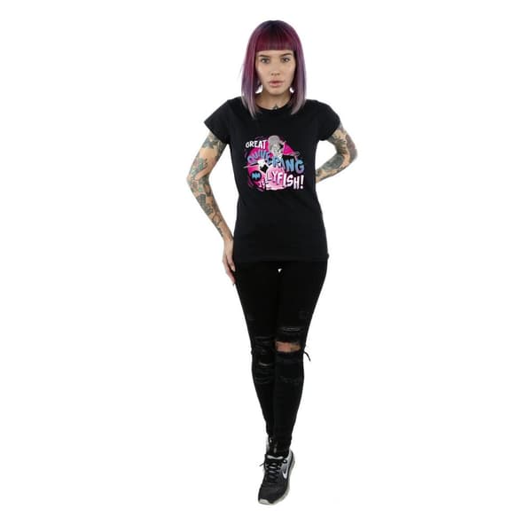 DC Comics Womens/Ladies Batman TV Series The Penguin Jellyfish Cotton T-Shirt