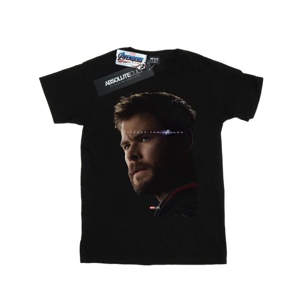 Marvel Boys Avengers Endgame Avenge The Fallen Thor T-Shirt Black 12-13 Years