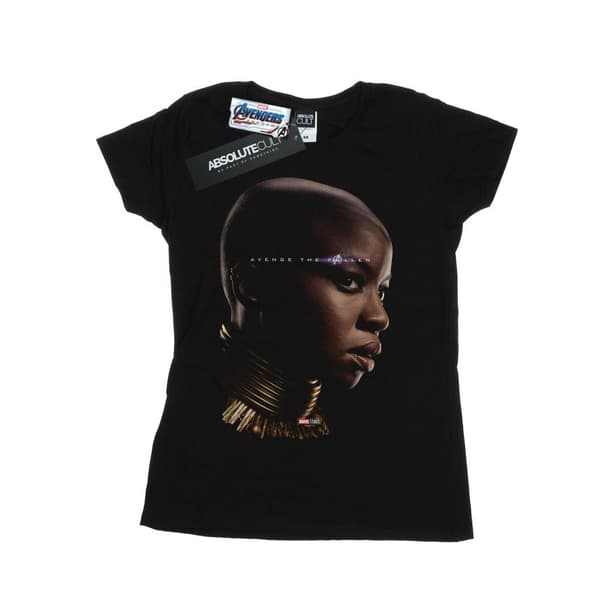 Marvel Dam/Tjej Avengers Endgame Avenge The Fallen Okoye T-shirt i bomull