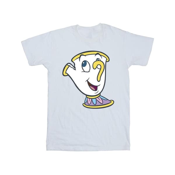 Disney Girls Beauty And The Beast Chip Cotton T-Shirt