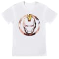 Miniatyrbilde 1 av 3: Marvel Girls Iron Man Montage Symbol Cotton T-Shirt