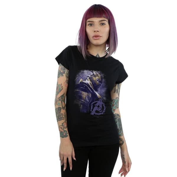 Marvel Womens/Ladies Avengers Endgame Thanos Brushed Cotton T-Shirt