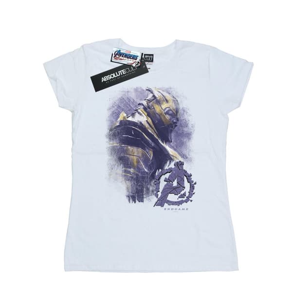 Marvel Womens/Ladies Avengers Endgame Thanos Brushed Cotton T-Shirt