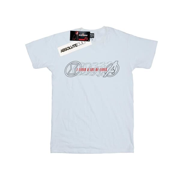 Marvel Black Widow Movie Lots Of Lives T-shirt för herrar