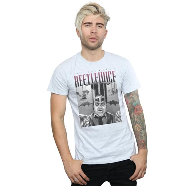 Beetlejuice Mens Circus Homage T-Shirt