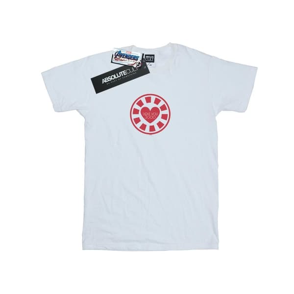 Marvel Boys Avengers Endgame I Love You 3000 Tony Stark Heart T-Shirt