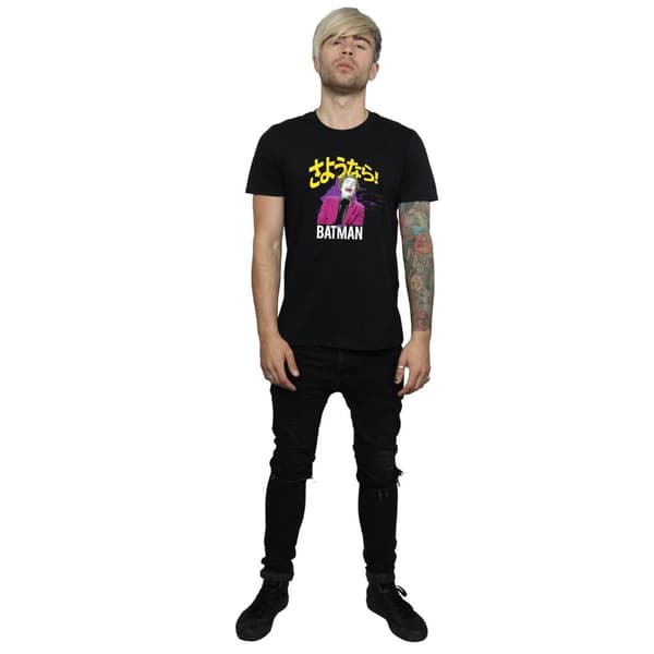 DC Comics Mens Batman TV Series Joker Splat T-shirt