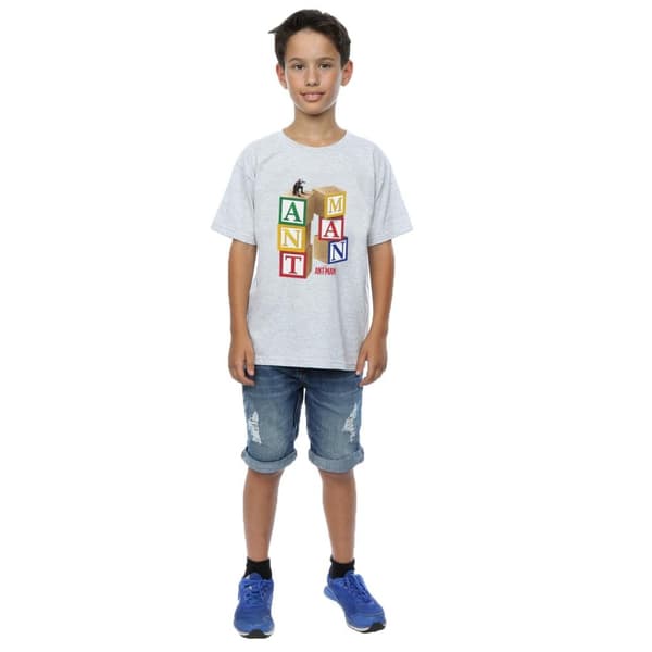 Marvel T-shirt med block av Ant-Man för pojkar