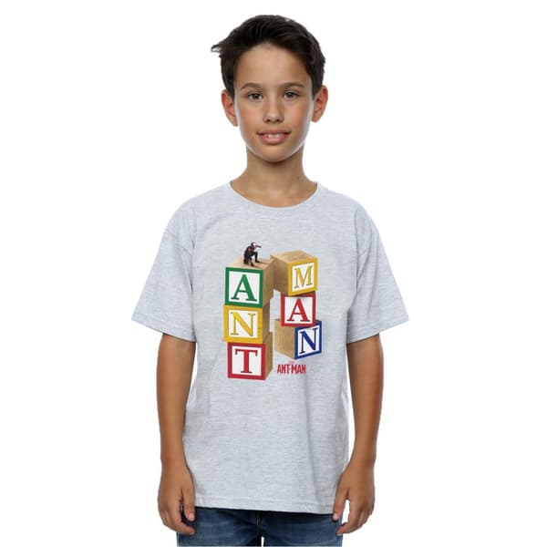 Marvel T-shirt med block av Ant-Man för pojkar