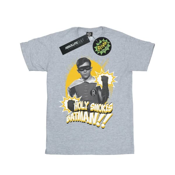 DC Comics Batman TV Series Robin Holy Smokes bomulls-T-shirt för flickor