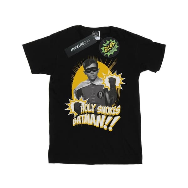 DC Comics Batman TV Series Robin Holy Smokes bomulls-T-shirt för flickor