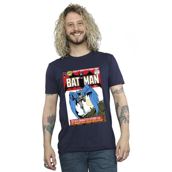 DC Comics Mens Running Batman Cover T-Shirt