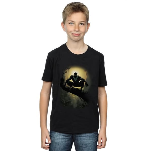 Marvel Black Panther Crouching T-shirt för pojkar