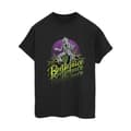 Pikkukuva 1 / 3: Beetlejuice Womens/Ladies Purple Circle Cotton Boyfriend T-Shirt