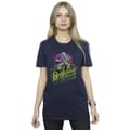 Pikkukuva 2 / 3: Beetlejuice Womens/Ladies Purple Circle Cotton Boyfriend T-Shirt