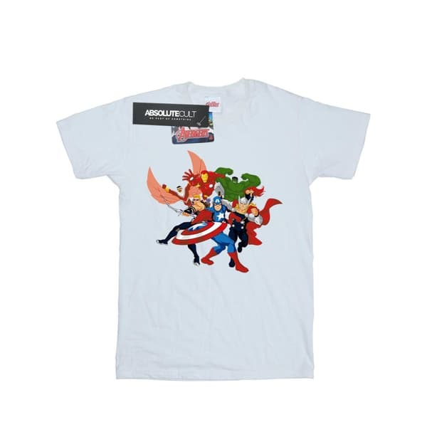 Marvel Mens Avengers Assemble Comic Team T-Shirt