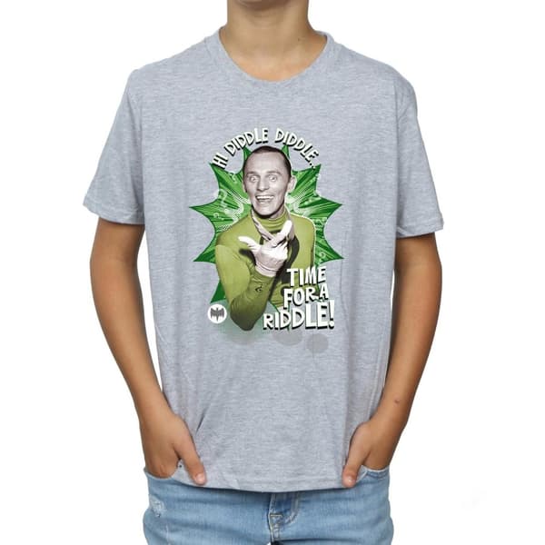 DC Comics Pojkar - Batman TV Series Gåtan - Time for a Riddle T-shirt