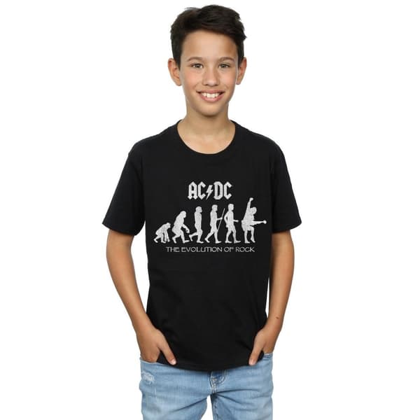 ACDC Boys Evolution Of Rock T-Shirt