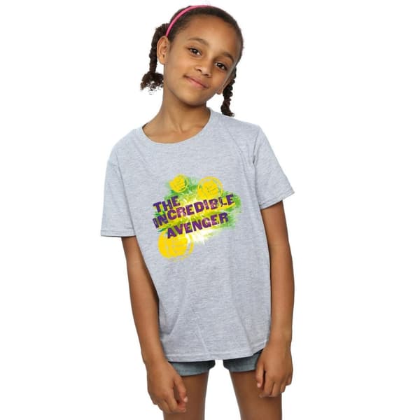 Marvel Girls Hulk Incredible Avenger Cotton T-Shirt
