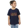 Miniatyrbild 2 av 5: Marvel Black Panther Tribal Logo T-shirt i bomull för flickor