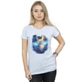 Miniatyrbild 2 av 5: Marvel Dam/Tjej - Iron Man - T-shirt i bomull med tryck på huvudet
