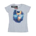 Miniatyrbild 5 av 5: Marvel Dam/Tjej - Iron Man - T-shirt i bomull med tryck på huvudet