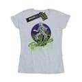 Miniatyrbillede 1 af 5: Beetlejuice Womens/Ladies Faded Pose Cotton T-Shirt