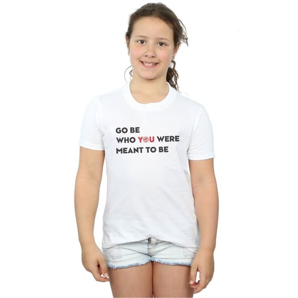 Marvel Girls Avengers Endgame Be Who You Were Meant To Be Cotton T-Shirt