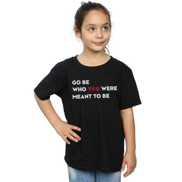 Marvel Girls Avengers Endgame Be Who You Were Meant To Be Cotton T-Shirt