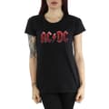 Miniatyrbild 3 av 5: AC/DC Red Ice - T-shirt i bomull med logotyp - dam/dam