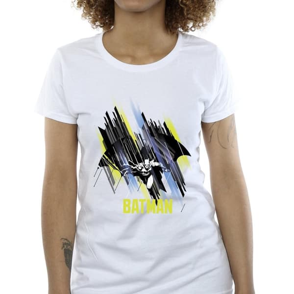DC Comics Dam/Tjej - Batman Flying Batman - Bomulls-T-shirt