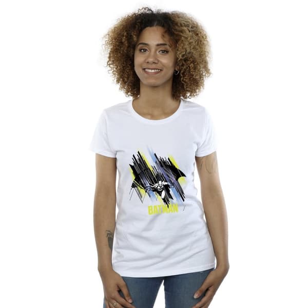 DC Comics Dam/Tjej - Batman Flying Batman - Bomulls-T-shirt