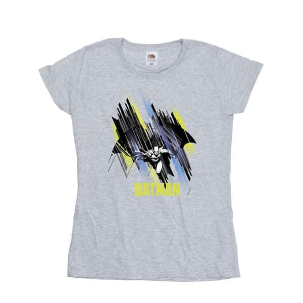 DC Comics Womens/Ladies Batman Flying Batman Cotton T-Shirt