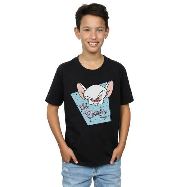 Animaniacs Boys The Brain Mugshot T-Shirt