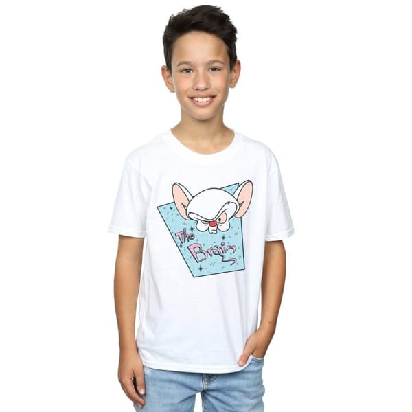 Animaniacs Boys The Brain Mugshot T-Shirt