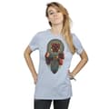 Miniatyrbilde 2 av 5: Marvel Womens/Ladies Black Panther Totem Cotton Boyfriend T-Shirt