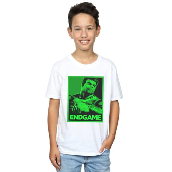Marvel Pojkar Avengers Endgame Hulk Poster T-shirt