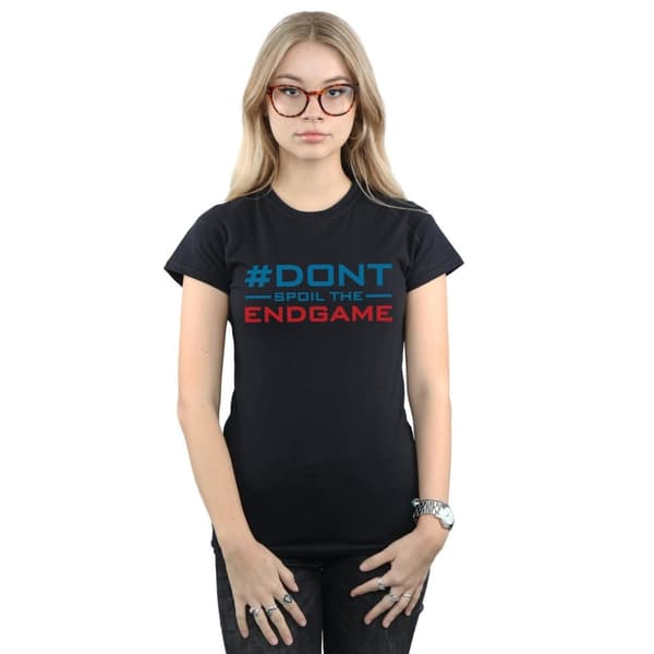 Marvel Dam/Tjej Avengers Endgame Don´t Spoil The Endgame - Bomulls-T-shirt