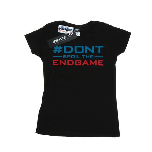 Marvel Dam/Tjej Avengers Endgame Don´t Spoil The Endgame - Bomulls-T-shirt