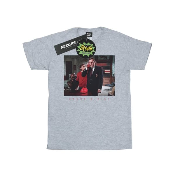 DC Comics Batman TV Series Bruce & Dick Photo T-shirt för herrar