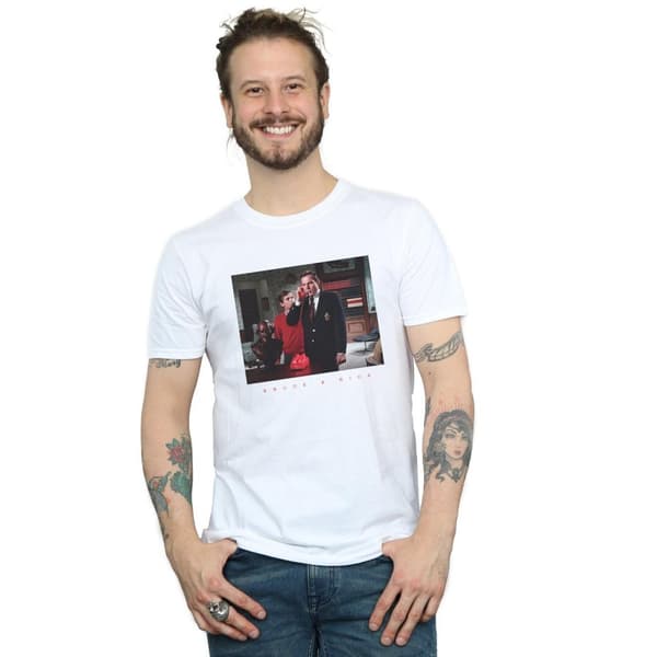 DC Comics Batman TV Series Bruce & Dick Photo T-shirt för herrar
