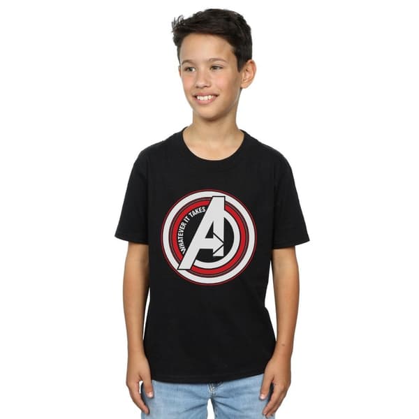 Marvel Boys Avengers Endgame Whatever It Takes Symbol T-Shirt
