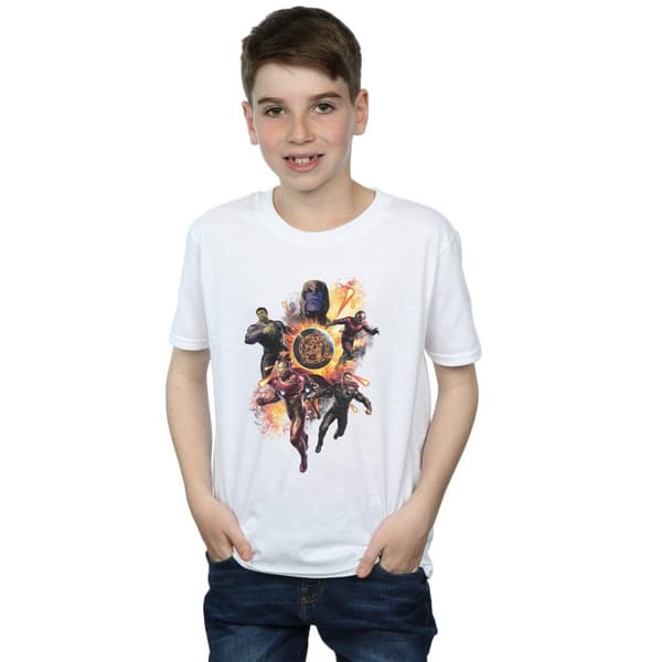 Marvel Boys Avengers Endgame Explosion Team T-Shirt