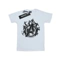 Miniatyrbild 1 av 3: Marvel Avengers Endgame Hero Circle bomulls-T-shirt för flickor