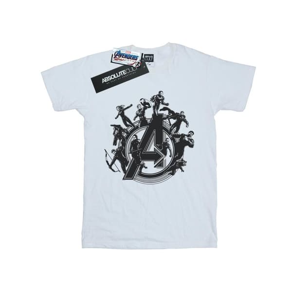 Marvel Avengers Endgame Hero Circle bomulls-T-shirt för flickor