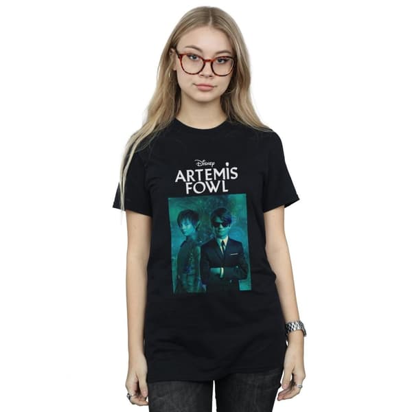 Disney Womens/Ladies Artemis Fowl Holly Photo Cotton Boyfriend T-Shirt