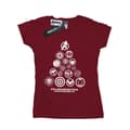 Miniatyrbild 1 av 3: Marvel Dam/Tjej Avengers Endgame Pyramid Icons - Bomulls-T-shirt