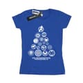Miniatyrbild 1 av 3: Marvel Dam/Tjej Avengers Endgame Pyramid Icons - Bomulls-T-shirt