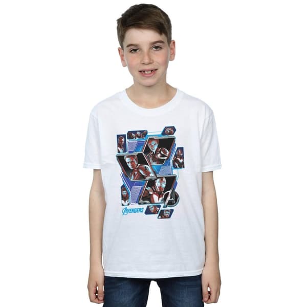 Marvel Pojkar Avengers Endgame Hero Panels T-shirt